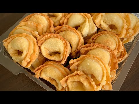 Чучвара с картофелем. Жаренные пельмени. (Қуырылған тұшпара) ешкімде жоқ керемет рецепт бойынша.