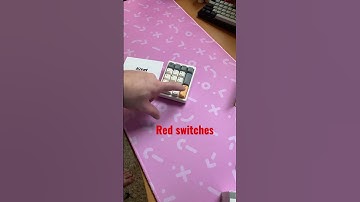 Sound test Kisnt KN17 w/ red Uotemu switches