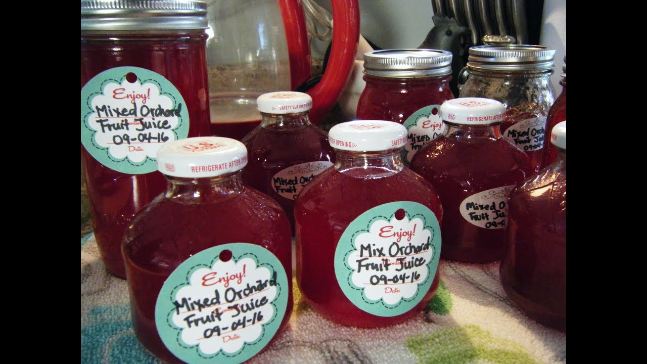Mixed Orchard Fruit Juice and Jelly (Steamer Version) YouTube