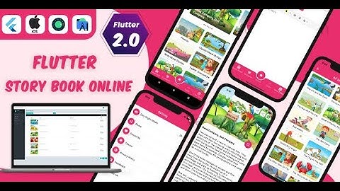 Flutter Story Book App with Admin panel || Flutter full source code || ready to publish