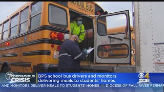 Boston Public School Drivers Deliver Meals To Students