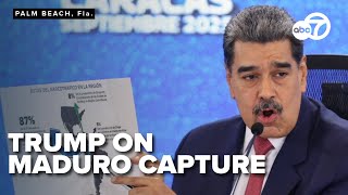 Information 'Spectacular assault': Trump says Maduro captured as US carries out strike on Venezuela Guide