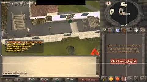 Runescape 2007 Partyhat/Rare Finder Bot ~=~ OSBOT Client cracked--BETA Web Client Version