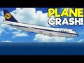 747 PLANE CRASHES INTO THE OCEAN! - Sinking Simulator 2 Gameplay