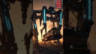 😱 robot ne poori train utha li!#shortsfeed #trending #viral #shorts#ai