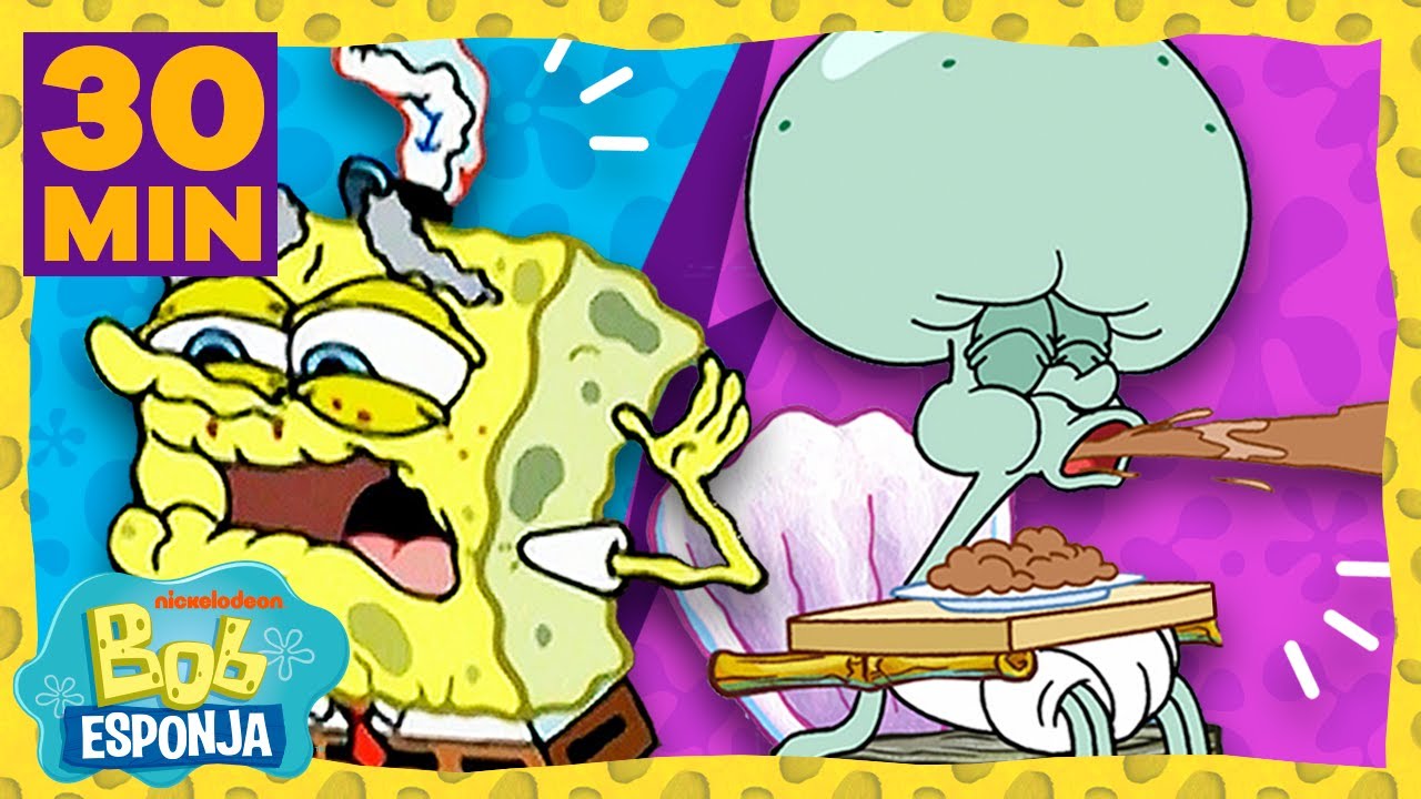 ¡Las etapas de la vida de Bob Esponja! ⏰ De esponja bebé a anciano