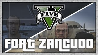 GTA V | Assalto a FORT ZANCUDO - Rubiamo un AC 130!