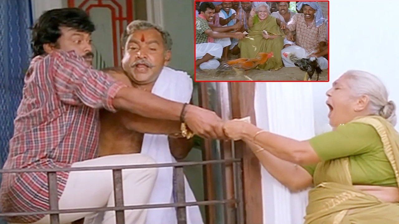 Chiranjeevi, Vijayakumar Best Comedy Movie Scene | Sneham Kosam Movie Scene | Nirmalamma | iDream