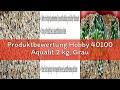 Produktbewertung Hobby 40100 Aqualit 2 kg, Grau