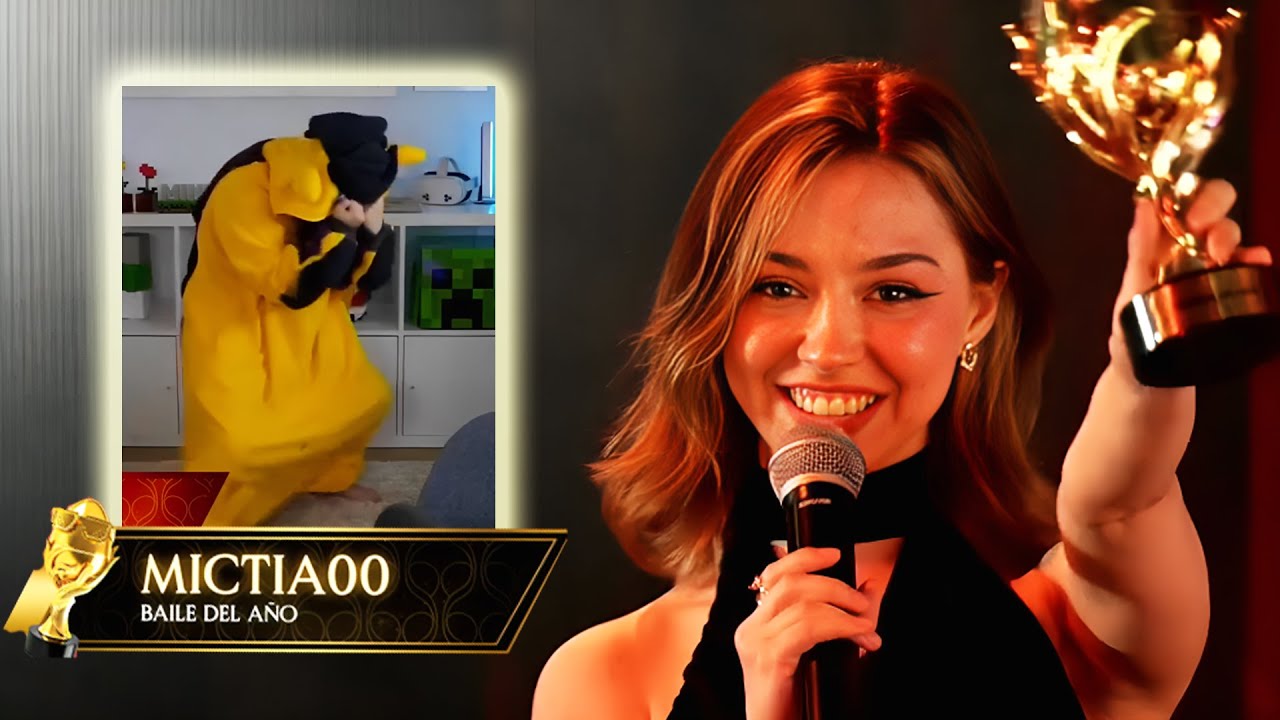 MICTIA GANA BAILE DEL AÑO EN WEBONES AWARDS 2026