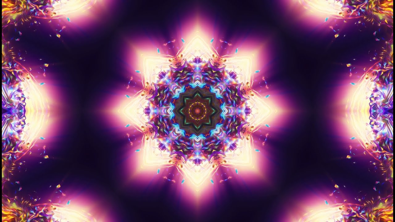 Kaleidoscope Visual Meditation Music, Kaleidoscope Mind Movie, Visual
