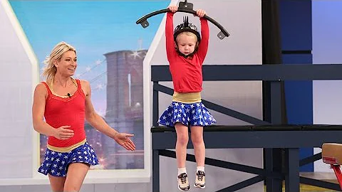 5-Year-Old Crushes American Ninja Warrior Obstacle Course