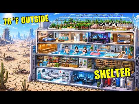 He Built the Ultimate Shelter Before the Heat Apocalypse! | MANHWA RECAP