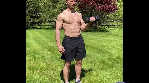 Single Arm Dumbbell Zottman Curl