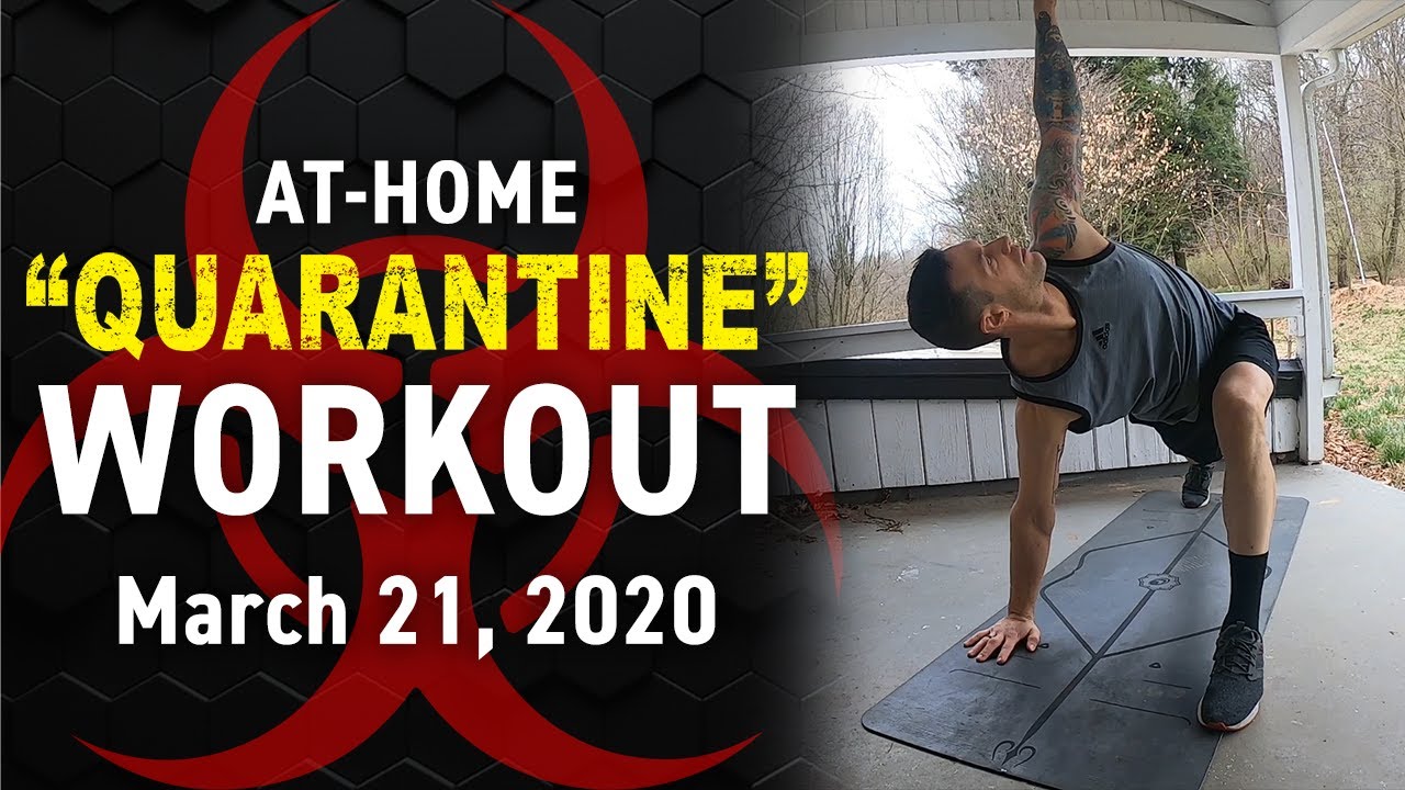 Active Rest Day At Home Quarantine Workout March 21 2020 Youtube