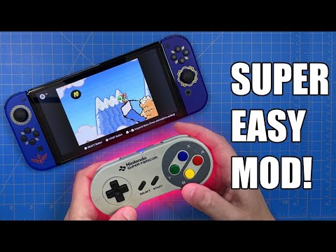Transform Your Original Super Nintendo Controller with the 8BitDo Mod Kit