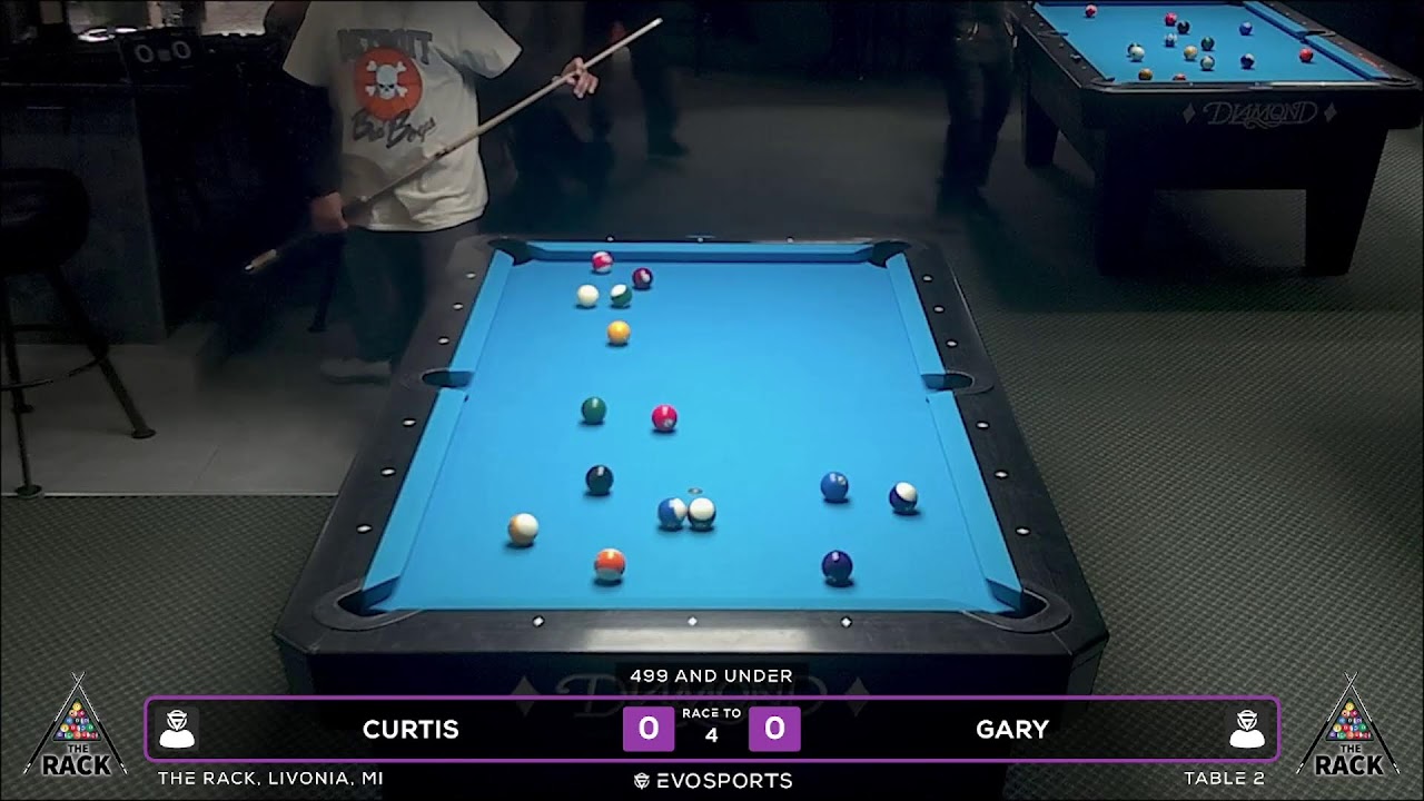 Image of video the CURTIS vs GARY - THE RACK - TABLE 2 | EvoSports 11