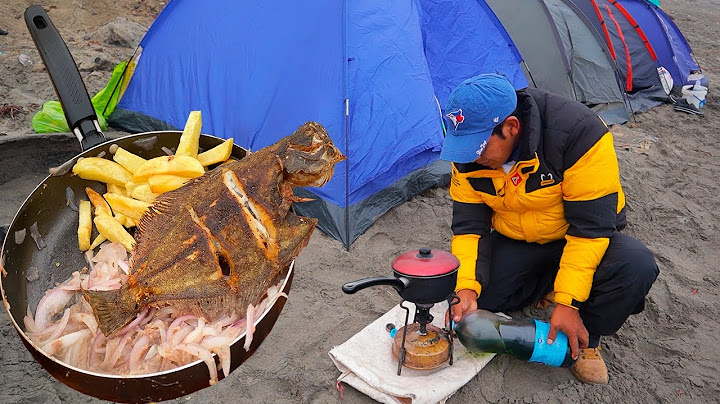 Pesca y Cocina - 3 DÍAS DE SUPERVIVENCIA - 3 days of solo survival