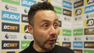 Wawancara De Zerbi | Wolves 0-1 Spurs | Wolverhampton Wanderers vs Tottenham Hotspur Liga Primer EPL