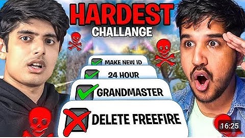 AJJUBHAI GAVE ME 5 IMPOSSIBLE CHALLENGE IN FREE FIRE 🥶🔥 DESI GAMERS