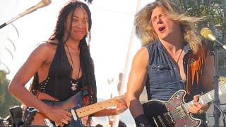 I Ask Her To Play Jimi Hendrix and This Guitarist Steals The Show at The Crossroads Guitar Festival
