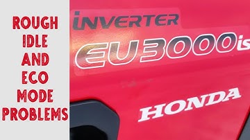 Eco Mode Troubleshooting - Honda EU3000is - Rough Idle