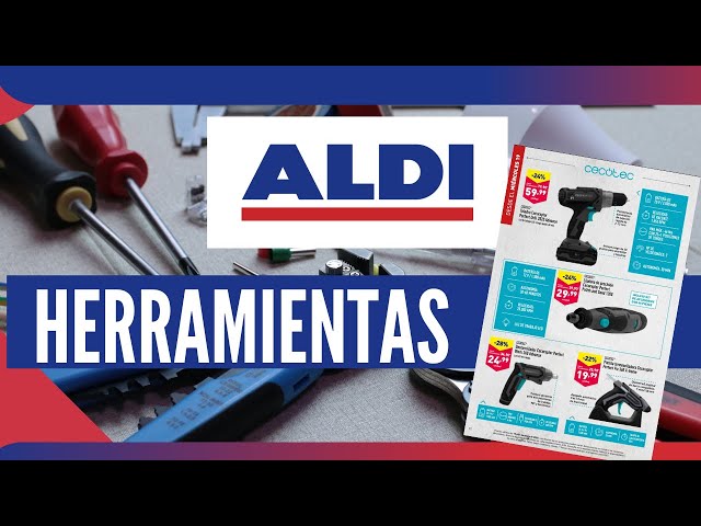 Aldi va a por Lidl con su taladro inalámbrico: es un chollo que se