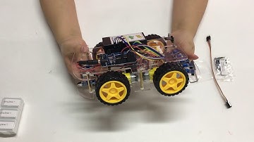 OSOYOO Robot Car Kit V2.0 for Arduino lesson 4: Tracking Line Robot Car