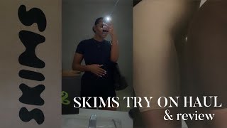 SKIMS TRY ON HAUL \& REVIEW