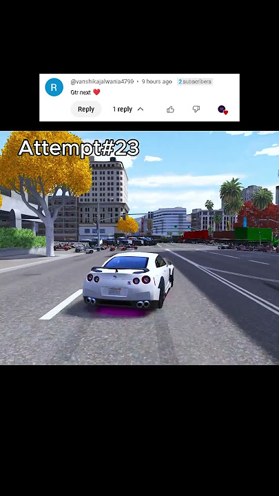 GTA 5 Attempt Gone Crazy! 💥 | How Many Tries Till I Nailed It? 😤 #shorts #gta5 #gtastunts