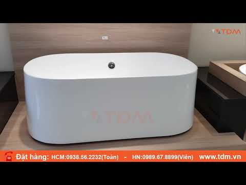 Video TDM.VN | Giới thiệu bồn tắm Caesar AT6350 kiểu lập thể... - youtube