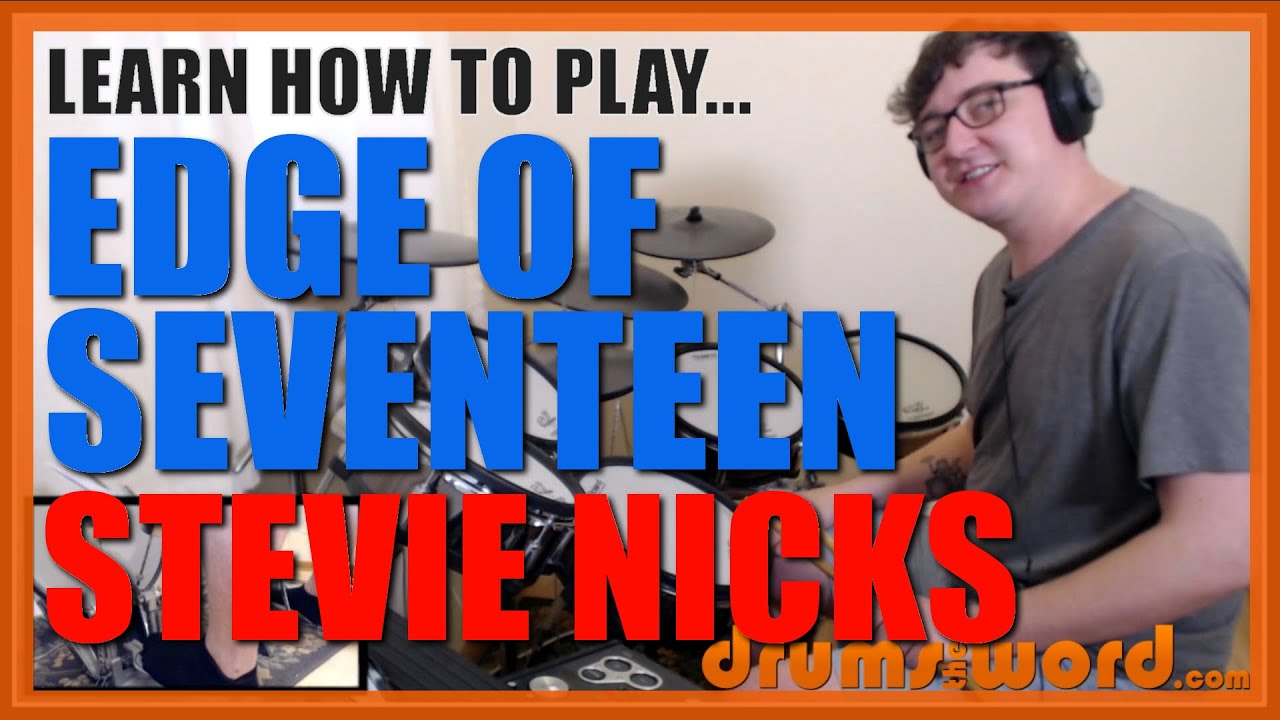 ★ Edge Of Seventeen (Stevie Nicks) ★ Drum Lesson PREVIEW | How To Play Song (Russ Kunkel)