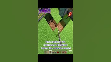 Minecraft automatic minecart door tutorial *Bedrock only*⛏️Full guide on Channel #shorts #minecraft
