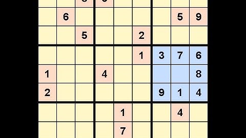 How to Solve New York Times Sudoku Hard July 1, 2022