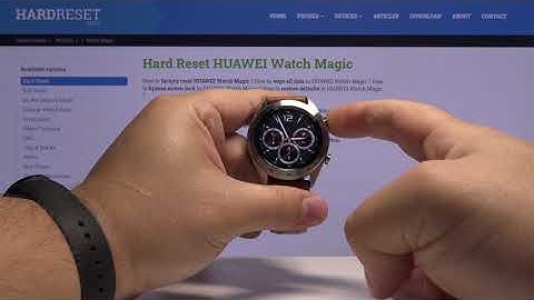 How to Perform Soft Reset of HONOR Watch Magic - Force Restart
