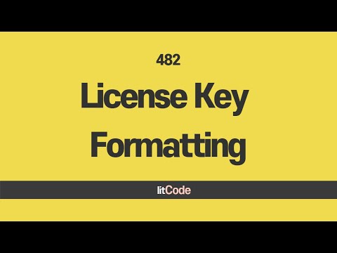 leetcode - 482