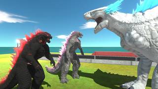 Kaiju Battle Royal 🦖🔥: Shimo V2 Team vs. Dark Evol Godzilla Team | ARBS Game 🦖👊