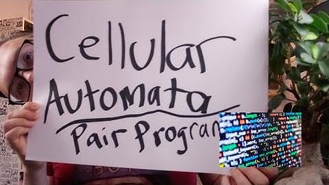 [Programming For Beginners] Cellular Automata - Pair Programming - FunFunFunction #49