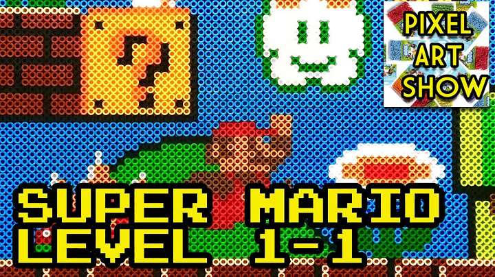 Perler Bead Super Mario Bros Scenes - Pixel Art Show