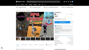 AnyRPG Unity Asset Store Installation Guide