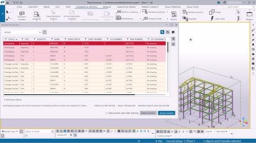 Preview the numbering results in Tekla Structures