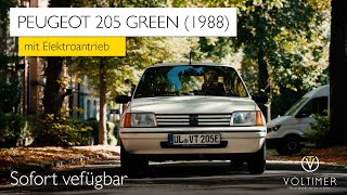 Peugeot 205 Green (1988) mit Elektroantrieb | sofort verfügbar