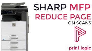 Reduce Size on Scans - Sharp MFP