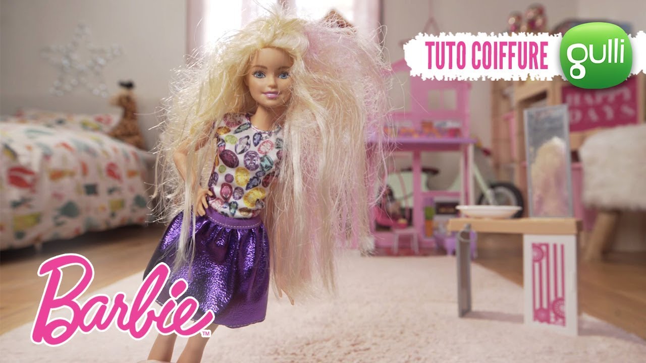 Le tuto coiffure ! Les Tutos de Barbie #1, ta websérie Gulli ! 