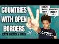 Countries W/ No Travel Restrictions 2022 Part 2 | Open Countries in Africa and South America