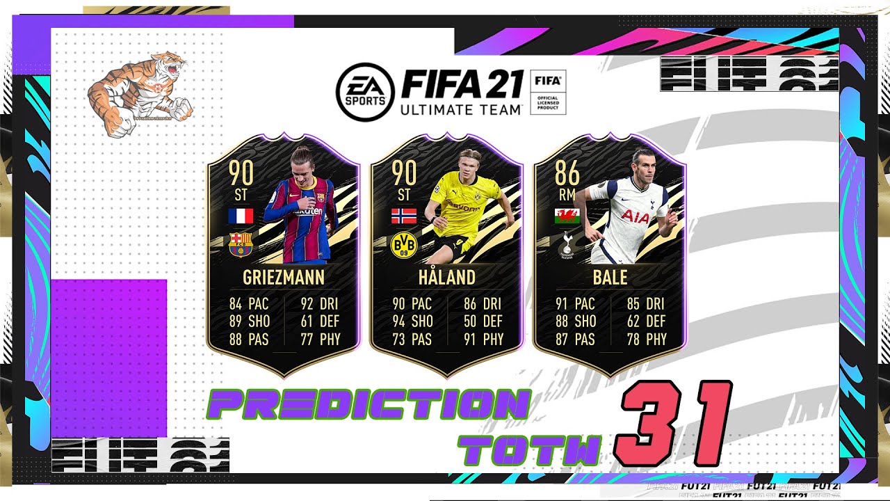 FIFA 21: Predictions Team of the Week 31