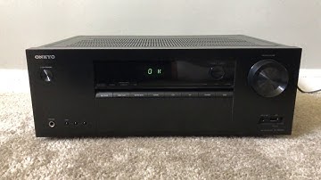 How to Factory Reset Onkyo TX-SR353 5.1 4K Ultra HD Bluetooth Home Theater Surround Receiver