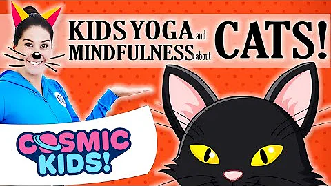 Kids Yoga and Mindfulness about CATS! 😻😻😻