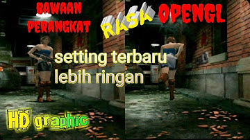 Bawaan perangkat rasa OpenGL - setting emulator epsxe android terbaru