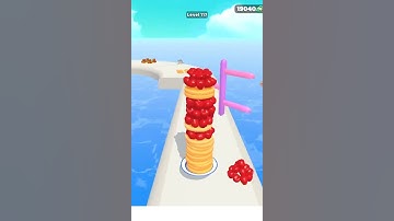 Pancake Run Level 117 Gameplay Walkthrough Android #Shorts